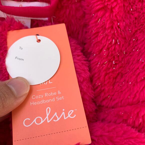 Colsie Pink Robe for Women Size Medium/Large - Picture 8 of 9